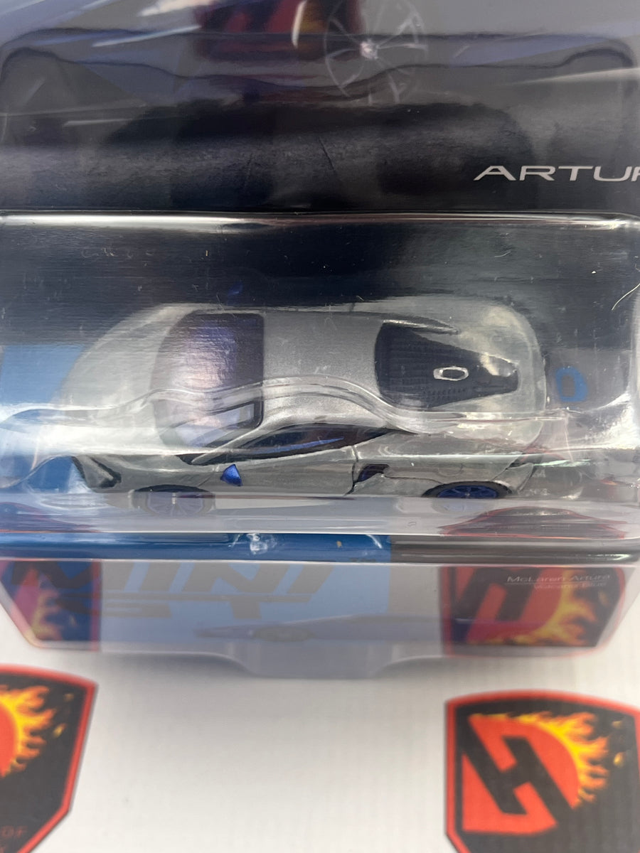 Mini GT 1:64 McLaren Artura Volcano Blue – Mijo Exclusives